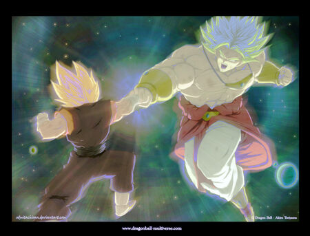 Broly vs vegito