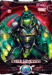 Ultraman X Cyber Gomess(s) Card