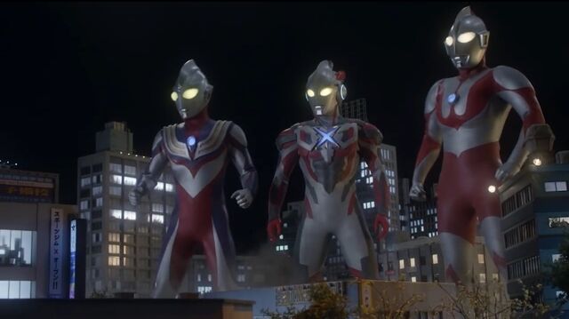 File:Ultraman, Tiga & X.jpeg