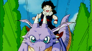 Gohan and his dragon