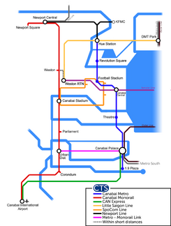 Metro map updated 9
