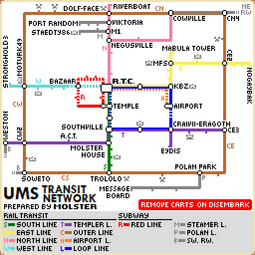 UMS transit network