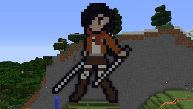 File:Mikasa pixel art.png