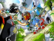 Sonic and eggrobos