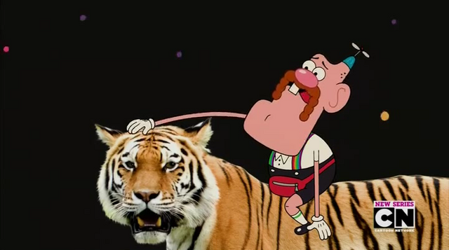 File:Uncle Grandpa, Belly Bag, and GRFT in Tiger Trails 16.png