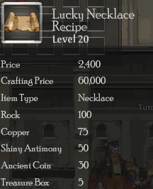 Lucky Necklace Rec