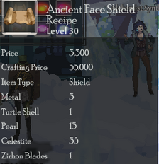 Ancient Face Shield Rec
