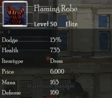 Flaming Robe