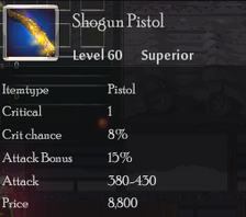 Shogun Pistol