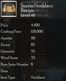 Suerte Necklace Rec
