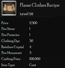 Flame Clothes Rec