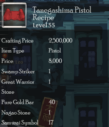 Tanegashima Pistol Rec