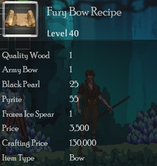 Fury Bow Rec