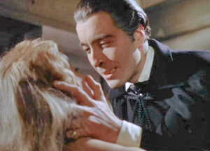 Christopher Lee as Dracula