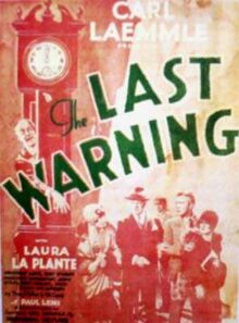 The Last Warning poster