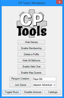 CpTools ui