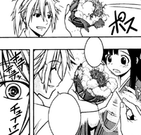 Ikkuu fixes the ball