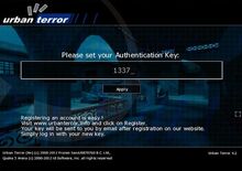 Auth key