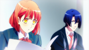 Masato helps Haruka play