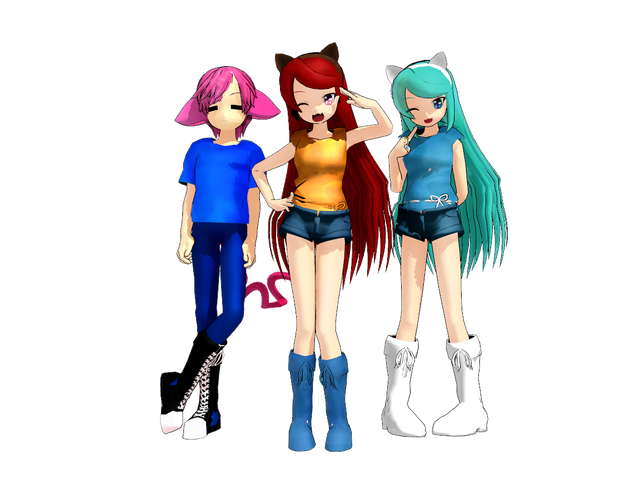File:Group full body shot MMD.png