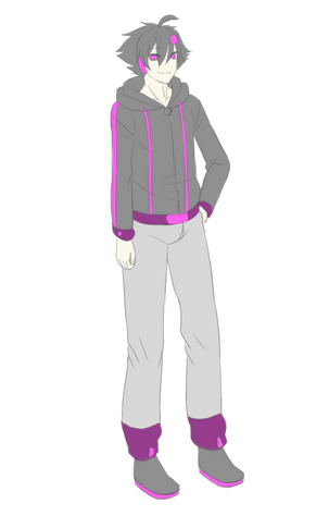 Rainy full body