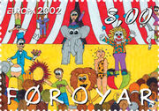 Faroe stamp circus