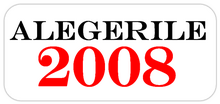 Logo Alegerile 2008