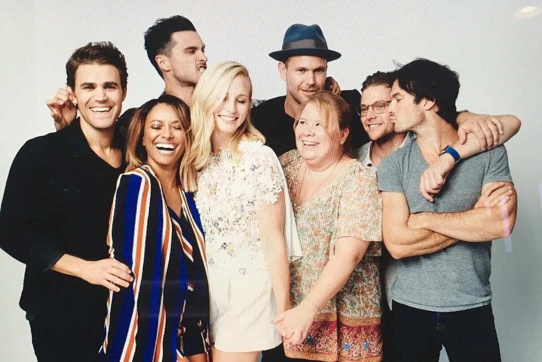 Image - 2016-07-23 Paul Wesley Kat Graham Michael Malarkey Matt Davis