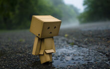 Cardboard robot