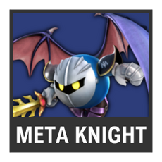 Super Smash Bros. Strife character box - Meta Knight