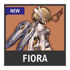 Super Smash Bros. Strife character box - Fiora