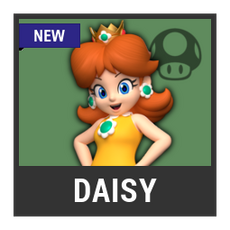 Super Smash Bros. Strife character box - Daisy