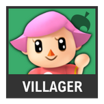 Super Smash Bros. Strife character box - Villager F