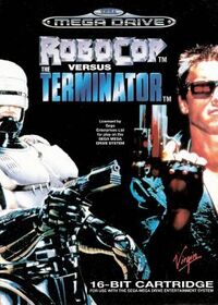 RoboCop Versus The Terminator portada Mega Drive