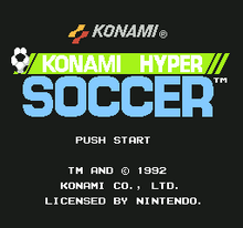 Konami Hyper Soccer