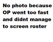 No roster
