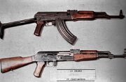 AKMS and AK-47 DD-ST-85-01270