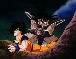 Turles vs. Goku