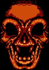 Death dark skull