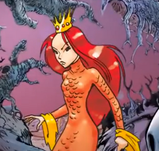 Queen Cackle in her evil glory