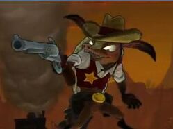 Sheriff toothpick