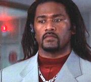 DHS- Elektra King henchman Gabor (John Seru) in 007 World Is Not Enough (1999)