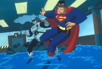 Superman vs. Sergeant Corey Mills