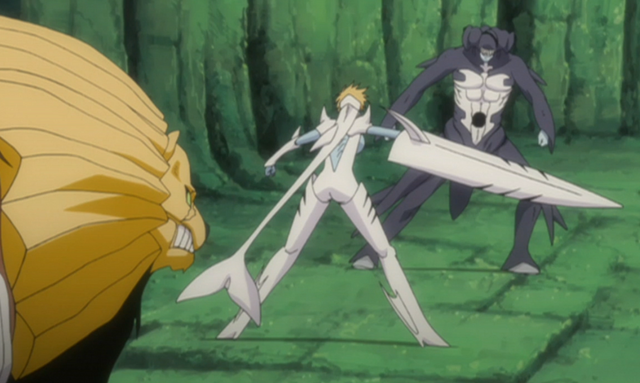 File:Harribel fends off Arrancar.png