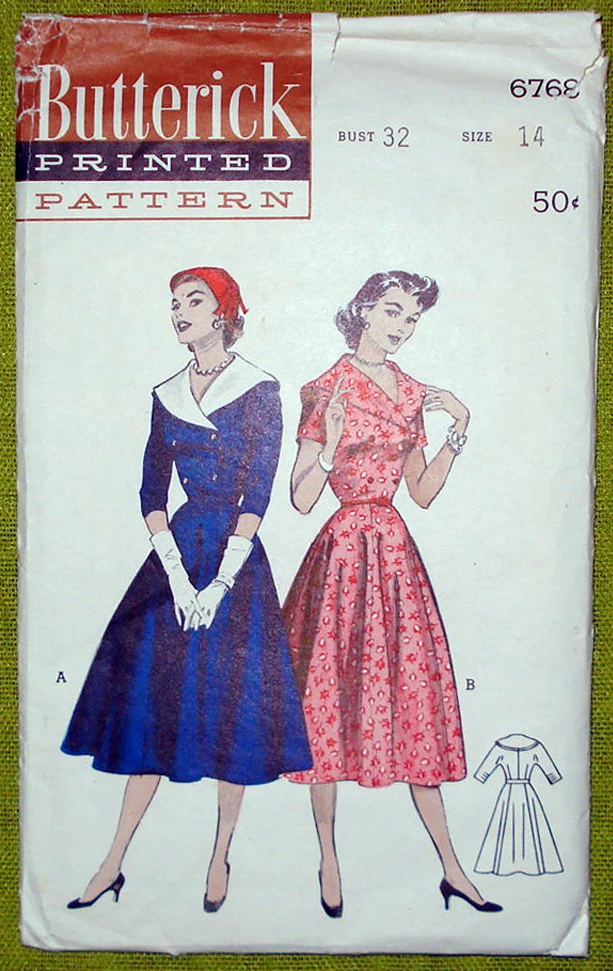 Image Butterick6768jpg Vintage Sewing Patterns FANDOM powered by Vintagepatterns butterick