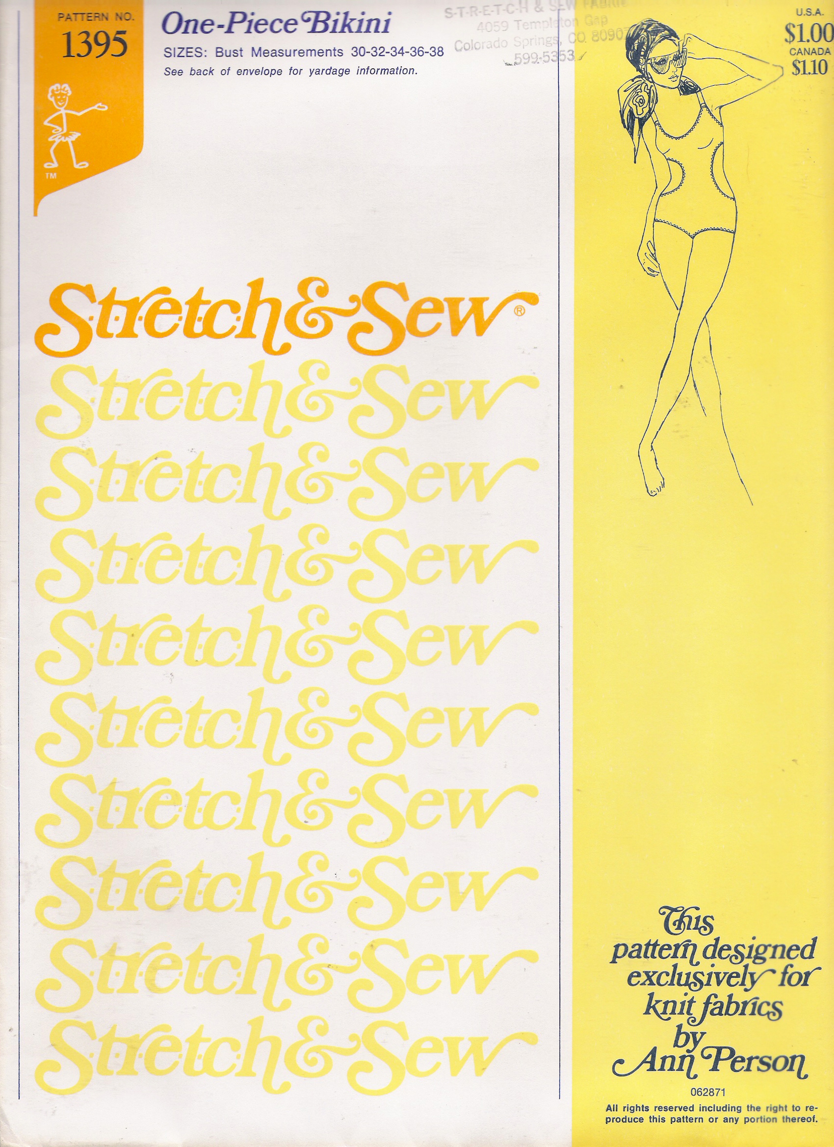 Stretch sew 1395 vintage sewing patterns fandom powered by wikia