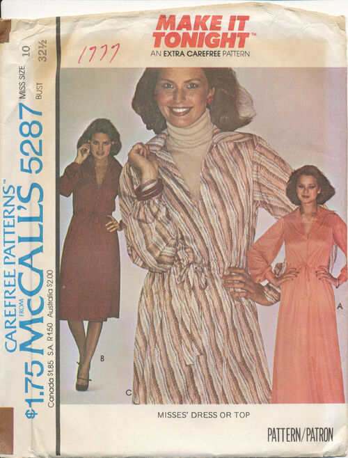 1976 McCall's 5287 size 10