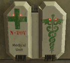 First Aid Supply case empty