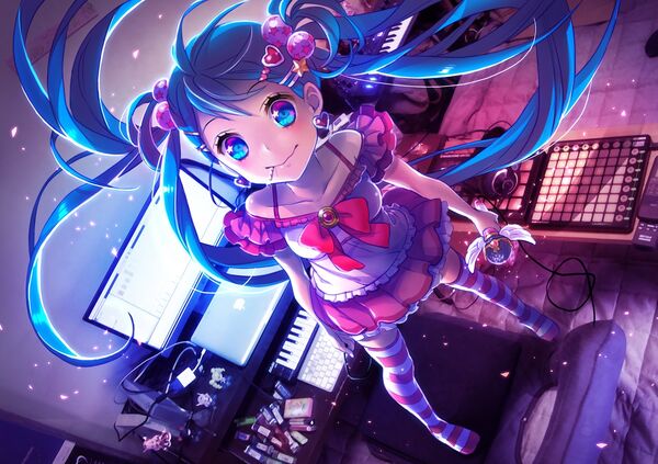 Miku sound booth