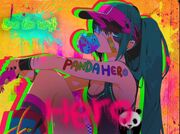 Miku panda hero